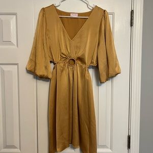 Mustard Resort Boutique Dress